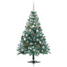 Árbol de Navidad artificial Verde 150 cm PVC y acero 3