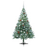 Árbol de Navidad artificial Verde 150 cm PVC y acero 3