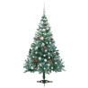 Árbol de Navidad artificial Verde 150 cm PVC y acero 4