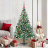 Árbol de Navidad artificial Verde 150 cm PVC y acero 1
