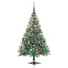 Árbol de Navidad artificial Verde 150 cm PVC y acero 3