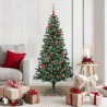Árbol de Navidad Artificial Preiluminado Verde 150 cm 1