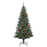 Árbol de Navidad Artificial Preiluminado Verde 150 cm 3