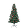 Árbol de Navidad Artificial Preiluminado Verde 150 cm 4