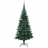 Árbol de Navidad Artificial Preiluminado Verde 150cm 4