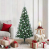 Árbol de Navidad Artificial Preiluminado Verde 150cm 1