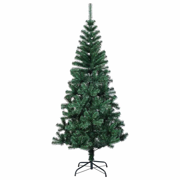 Árbol de Navidad Artificial Preiluminado Verde 150cm M 5