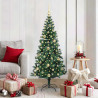 Árbol de Navidad Artificial Preiluminado Verde 150cm 1
