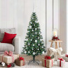 Árbol de Navidad Artificial Preiluminado Verde 150cm 1