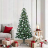 Árbol de Navidad Artificial Preiluminado Verde 180 cm 1