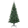 Árbol de Navidad Artificial Preiluminado Verde 240cm 3