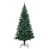 Árbol de Navidad Artificial Preiluminado Verde 240cm 4