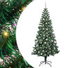 Árbol de Navidad Artificial Preiluminado Verde 240cm 2