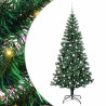 Árbol de Navidad Artificial Preiluminado Verde 240cm 2