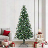 Árbol de Navidad Artificial Preiluminado Verde 240cm 1