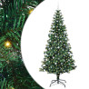 Árbol de Navidad Artificial Preiluminado Verde 240cm 2