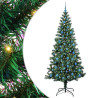 Árbol de Navidad Artificial Preiluminado Verde 240cm 2