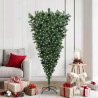 Árbol de Navidad artificial preiluminado al revés con juego de bolas 1