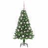 Árbol de Navidad artificial Verde 120 cm PVC y Acero y Plástico 3