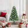 Árbol de Navidad artificial Verde 120 cm PVC y Acero y Plástico 1