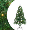 Árbol de Navidad artificial Verde 120 cm PVC y Acero y Plástico 2