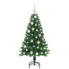 Árbol de Navidad artificial Verde 120 cm PVC y Acero y Plástico 4