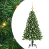Árbol de Navidad artificial Verde 120 cm PVC y Acero y Plástico 2