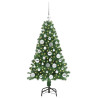 Árbol de Navidad artificial Verde 120 cm PVC y Acero y Plástico 3