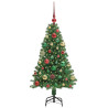 Árbol de Navidad artificial Verde 120 cm PVC y Acero y Plástico 3