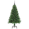 Árbol de Navidad artificial Verde 150 cm PVC y Acero y Plástico 3