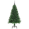 Árbol de Navidad artificial Verde 150 cm PVC y Acero y Plástico 4