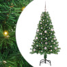 Árbol de Navidad artificial Verde 150 cm PVC y Acero y Plástico 1