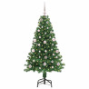 Árbol de Navidad artificial Verde 150 cm PVC y Acero y Plástico 2
