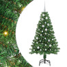 Árbol de Navidad artificial Verde 150 cm PVC y Acero y Plástico 2