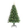 Árbol de Navidad artificial Verde 150 cm PVC y Acero y Plástico 3