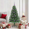 Árbol de Navidad artificial Verde 150 cm PVC y Acero y Plástico 1