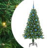 Árbol de Navidad Artificial Verde 150cm PVC 2