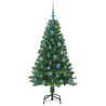 Árbol de Navidad Artificial Verde 150cm PVC 4