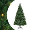 Árbol de Navidad artificial Verde 210 cm PVC y Acero y Plástico 2