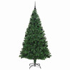 Árbol de Navidad artificial Verde 210 cm PVC y Acero y Plástico 4
