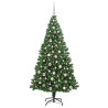 Árbol de Navidad artificial Verde 210 cm PVC y Acero y Plástico 3