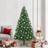 Árbol de Navidad artificial Verde 210 cm PVC y Acero y Plástico 1