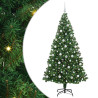Árbol de Navidad artificial Verde 210 cm PVC y Acero y Plástico 2