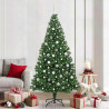 Árbol de Navidad artificial Verde 210 cm PVC y Acero y Plástico 1
