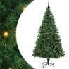 Árbol de Navidad artificial Verde 240 cm PVC y Acero y Plástico 2