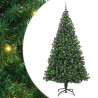 Árbol de Navidad artificial Verde 240 cm PVC y Acero y Plástico 2