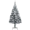 Árbol de Navidad artificial con 300 LED Verde 240 x 150 cm 4