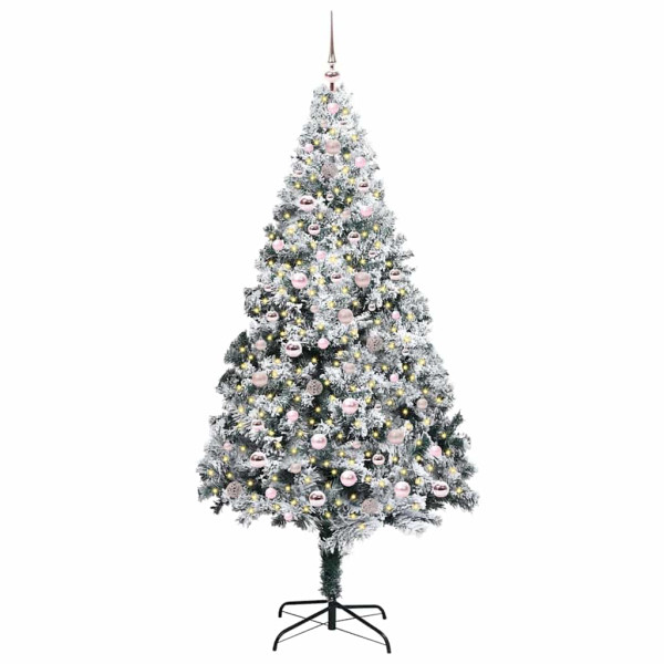 Árbol de Navidad artificial con 300 LED Verde 240 x 150 cm M 3