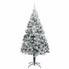 Árbol de Navidad artificial con 300 LED Verde 240 x 150 cm 3