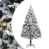 Árbol de Navidad artificial con 300 LED Verde 240 x 150 cm 2